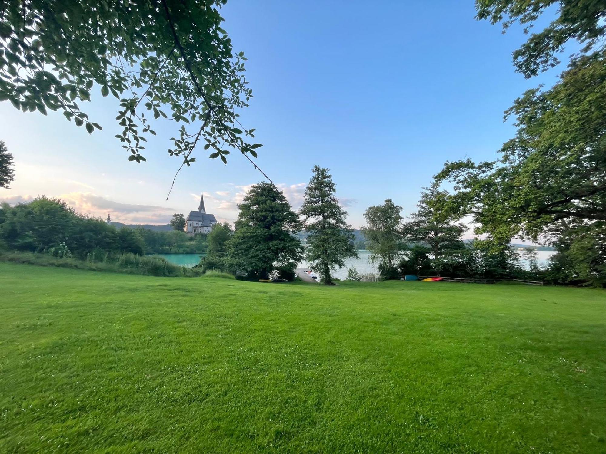 See-Residenz St. Anna - Mit Exklusivem Seezugang มาเรียเวิร์ท ภายนอก รูปภาพ